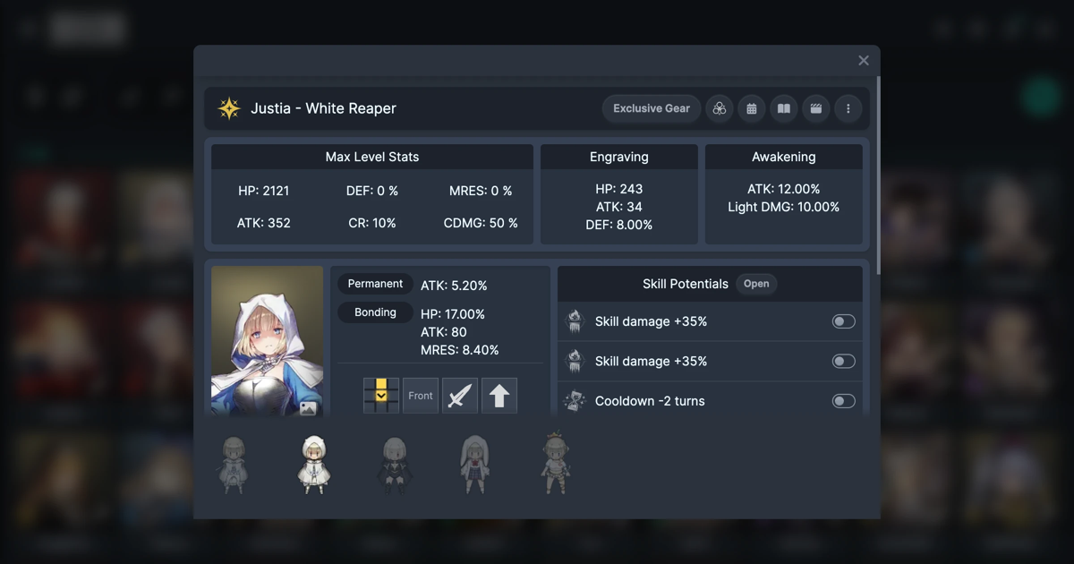 Alec - Character Stats, Costumes & Skills | BD2DB - Brown Dust 2 Database